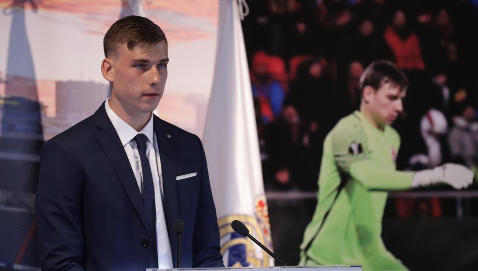 Андрей Лунин удивил речью на испанском языке